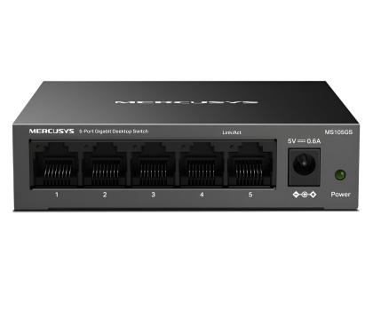 Switche Mercusys MS105GS (5x10/100/1000Mbit)